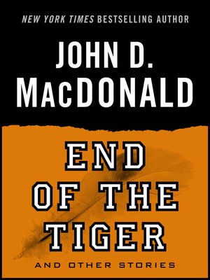cover image of End of the Tiger and Other Stories